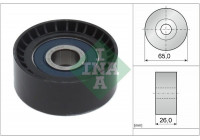 Deflection/Guide Pulley, v-ribbed belt 532066610 Ina