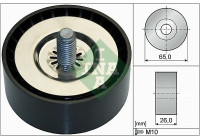 Deflection/Guide Pulley, v-ribbed belt 532073610 Ina