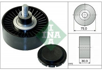 Deflection/Guide Pulley, v-ribbed belt 532075110 Ina