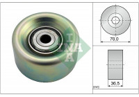Deflection/Guide Pulley, v-ribbed belt 532078010 Ina