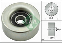 Deflection/Guide Pulley, v-ribbed belt 532078310 Ina