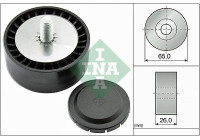 Deflection/Guide Pulley, v-ribbed belt 532080210 Ina