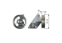 Deflection/Guide Pulley, v-ribbed belt DriveAlign® T36428 Gates