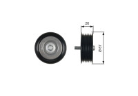 Deflection/Guide Pulley, v-ribbed belt DriveAlign® T36438 Gates