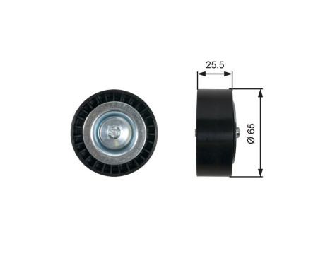 Deflection/Guide Pulley, v-ribbed belt DriveAlign® T36454 Gates
