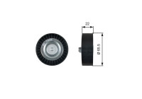 Deflection/Guide Pulley, v-ribbed belt DriveAlign® T36458 Gates