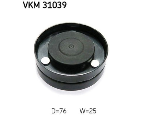 Deflection/Guide Pulley, v-ribbed belt VKM 31039 SKF, Image 2