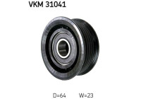 Deflection/Guide Pulley, v-ribbed belt VKM 31041 SKF