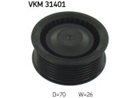 Deflection/Guide Pulley, v-ribbed belt VKM 31401 SKF