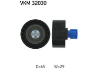 Deflection/Guide Pulley, v-ribbed belt VKM 32030 SKF