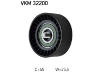 Deflection/Guide Pulley, v-ribbed belt VKM 32200 SKF