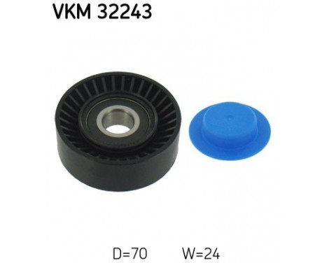 Deflection/Guide Pulley, v-ribbed belt VKM 32243 SKF