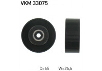 Deflection/Guide Pulley, v-ribbed belt VKM 33075 SKF