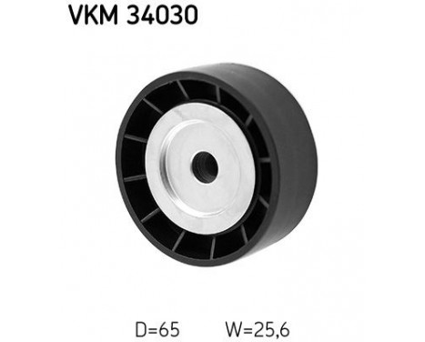 Deflection/Guide Pulley, v-ribbed belt VKM 34030 SKF, Image 2