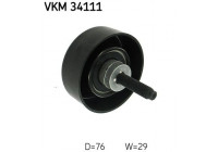 Deflection/Guide Pulley, v-ribbed belt VKM 34111 SKF