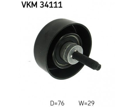 Deflection/Guide Pulley, v-ribbed belt VKM 34111 SKF