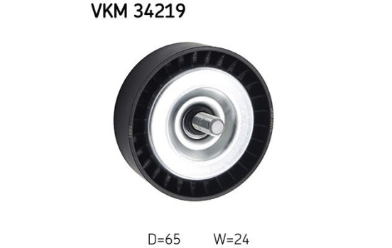 Deflection/Guide Pulley, v-ribbed belt VKM 34219 SKF