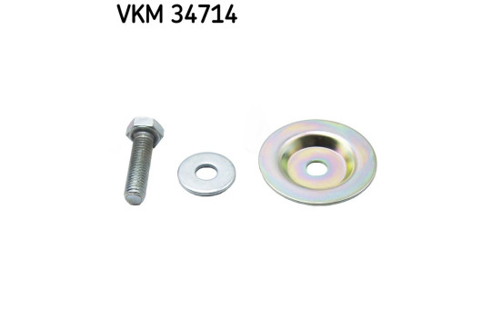 Deflection/Guide Pulley, v-ribbed belt VKM 34714 SKF, Image 2