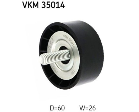 Deflection/Guide Pulley, v-ribbed belt VKM 35014 SKF