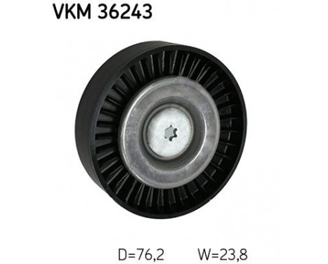 Deflection/Guide Pulley, v-ribbed belt VKM 36243 SKF