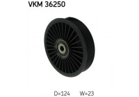 Deflection/Guide Pulley, v-ribbed belt VKM 36250 SKF
