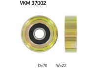 Deflection/Guide Pulley, v-ribbed belt VKM 37002 SKF
