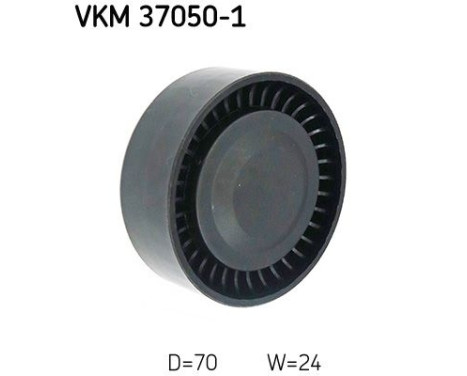 Deflection/Guide Pulley, v-ribbed belt VKM 37050-1 SKF