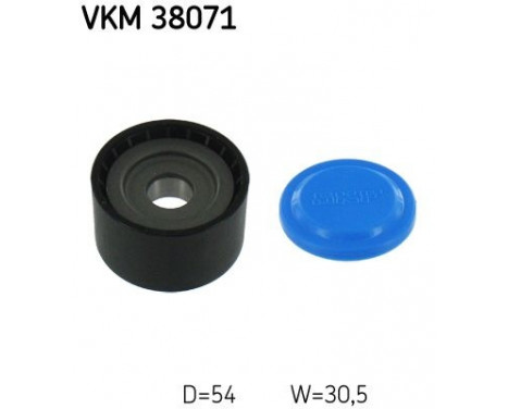 Deflection/Guide Pulley, v-ribbed belt VKM 38071 SKF
