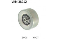 Deflection/Guide Pulley, v-ribbed belt VKM 38242 SKF