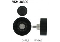 Deflection/Guide Pulley, v-ribbed belt VKM 38300 SKF