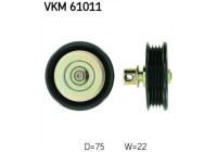Deflection/Guide Pulley, v-ribbed belt VKM 61011 SKF