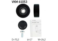 Deflection/Guide Pulley, v-ribbed belt VKM 61053 SKF