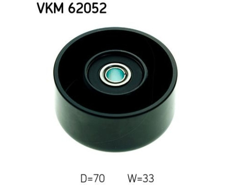 Deflection/Guide Pulley, v-ribbed belt VKM 62052 SKF, Image 2