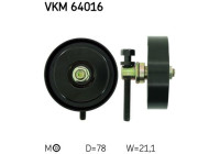 Deflection/Guide Pulley, v-ribbed belt VKM 64016 SKF