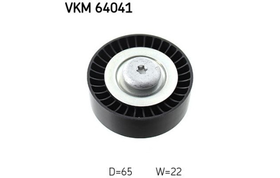 Deflection/Guide Pulley, v-ribbed belt VKM 64041 SKF