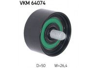 Deflection/Guide Pulley, v-ribbed belt VKM 64074 SKF