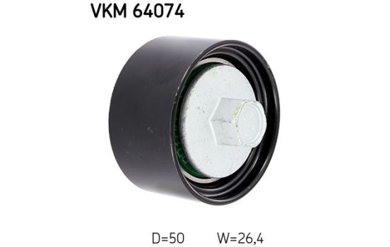 Deflection/Guide Pulley, v-ribbed belt VKM 64074 SKF, Image 2