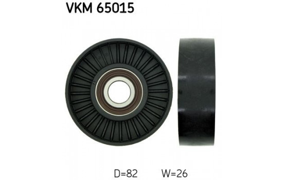 Deflection/Guide Pulley, v-ribbed belt VKM 65015 SKF