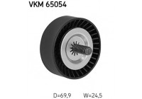 Deflection/Guide Pulley, v-ribbed belt VKM 65054 SKF