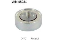 Deflection/Guide Pulley, v-ribbed belt VKM 65081 SKF