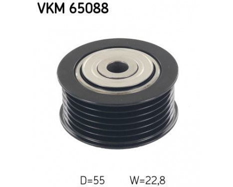 Deflection/Guide Pulley, v-ribbed belt VKM 65088 SKF