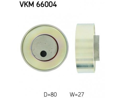 Deflection/Guide Pulley, v-ribbed belt VKM 66004 SKF