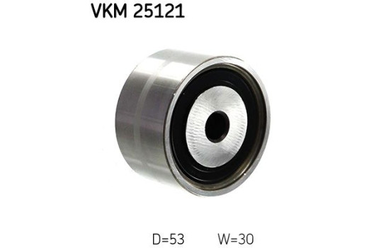 Guide pulley, timing belt VKM 25121 SKF