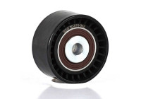 Guide pulley, timing belt