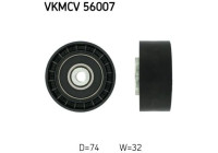 Guide roller/deflection roller, Poly V-belt VKMCV 56007 SKF