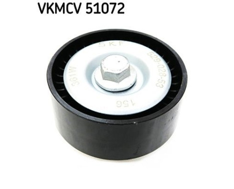 Guide roller/reversing roller, Poly V-belt VKMCV 51072 SKF