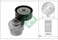 Tensioner Lever, v-ribbed belt 533 0061 20 Ina