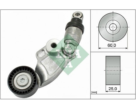 Tensioner Lever, v-ribbed belt 533 0128 10 Ina