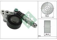 Tensioner Lever, v-ribbed belt 534 0098 10 Ina