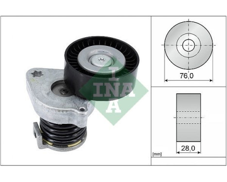 Tensioner Lever, v-ribbed belt 534 0370 10 Ina